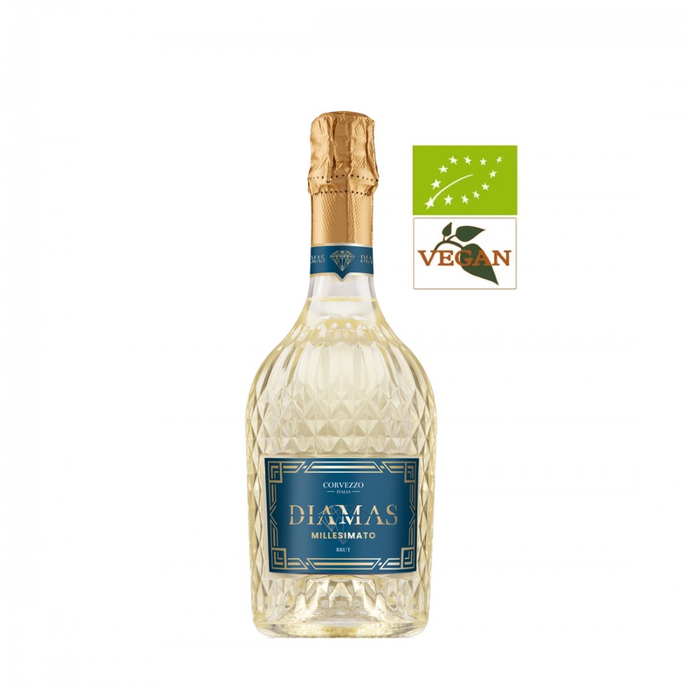Corvezzo Diamas Organic Cuvee White Brut Millesimato 0.75L