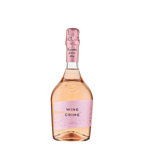 Domeniile Cuza Spumant Dulce Wine Crime Rose 0.75L 