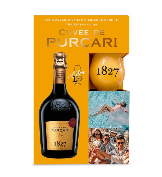 Produs - Purcari Cuvee Alb de Purcari Gift Set 0.75L - Wpg.ro