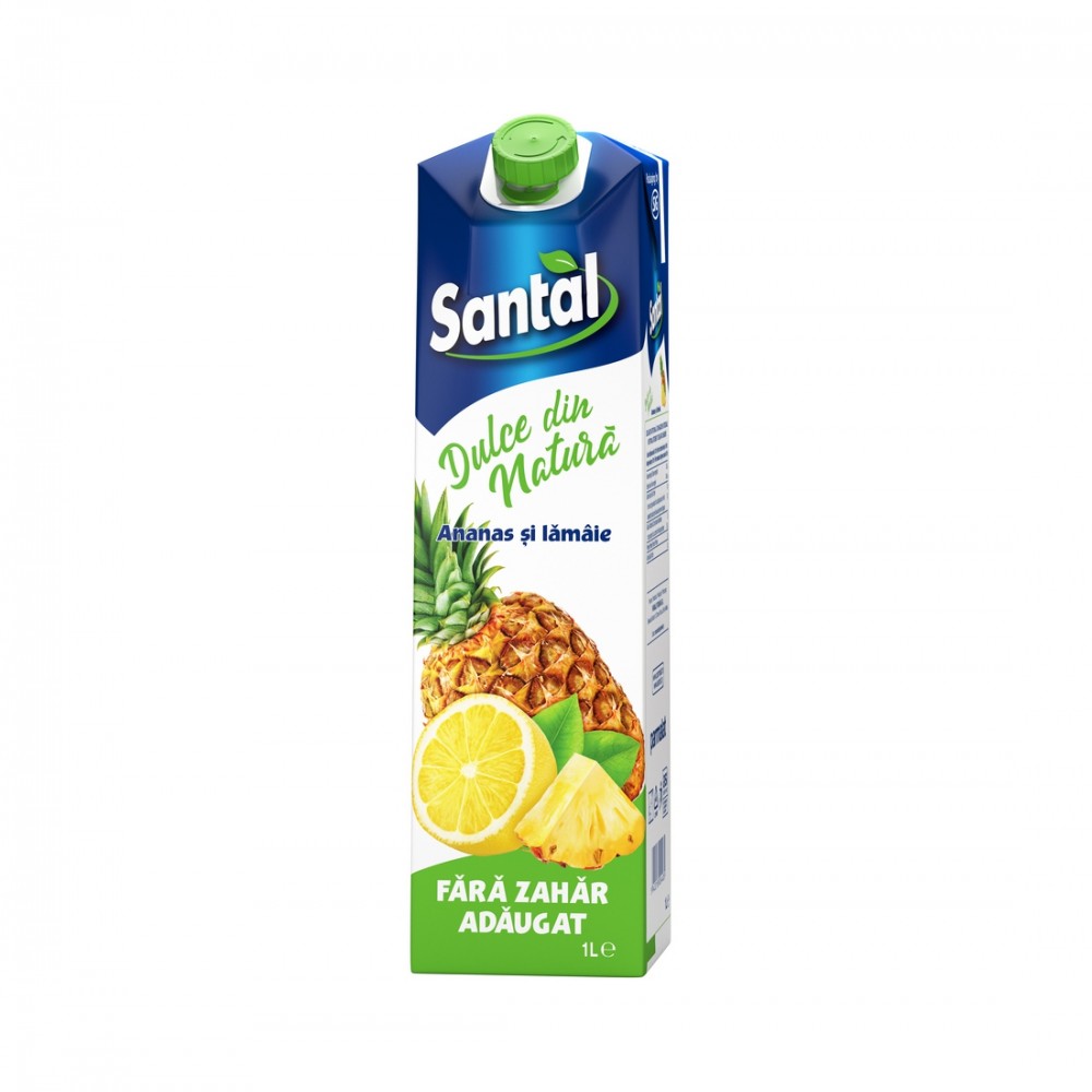 Santal Dulce din Natura din Ananas si Lamaie 1L