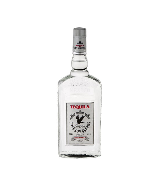 Tequila Tres Sombreros Silver 0.7L