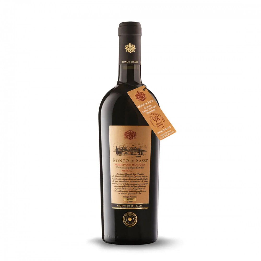 Ronco di Sassi Primitivo di Manduria Riserva 0.75L