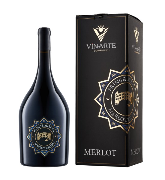 Vinarte Prince Mircea Merlot Magnum Demisec 1.5L