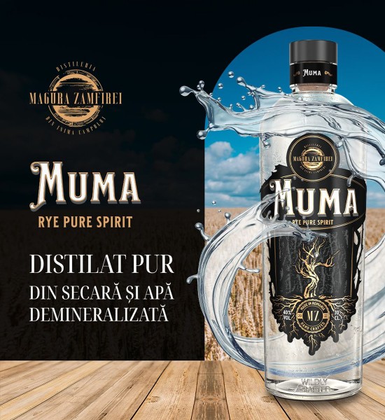 Produs - Magura Zamfirei Muma Rye Pure Spirit 0.7L - Wpg.ro