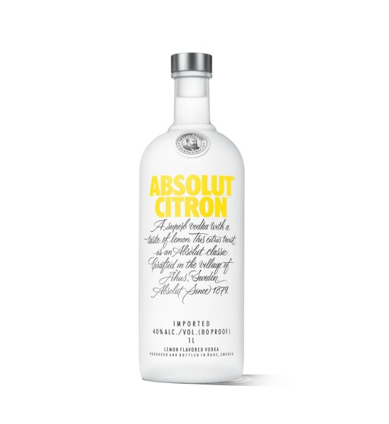 Vodka Absolut Citron 1L 