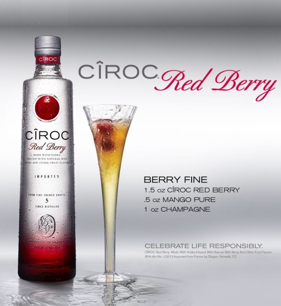 Vodka Ciroc Red Berry 1L 
