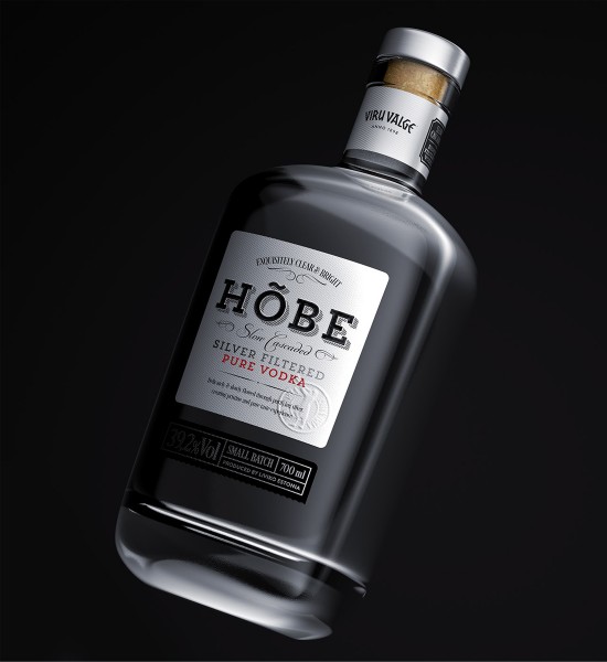 Produs - Vodka Hobe Slow Cascaded Silver Filtered Pure 0.7L - Wpg.ro