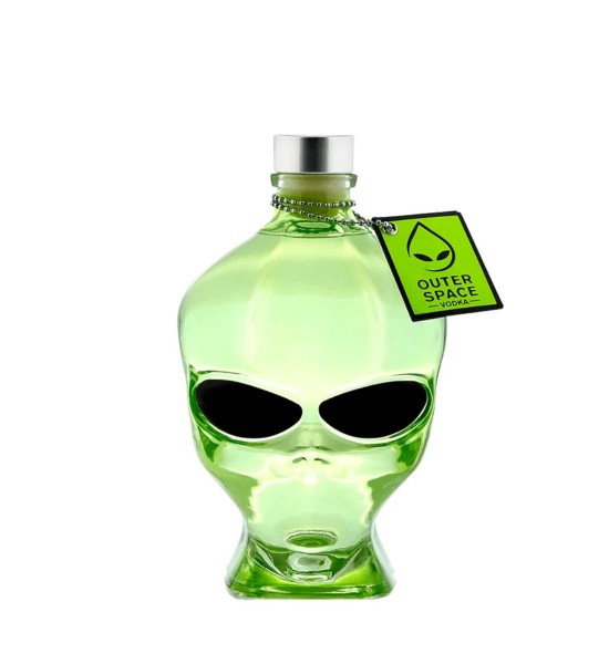 Vodka Outer Space Alien Head 0.7L