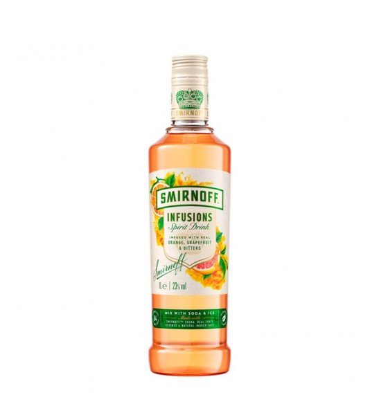 Vodka Smirnoff Infusions Orange Grapefruit & Bitters 1L
