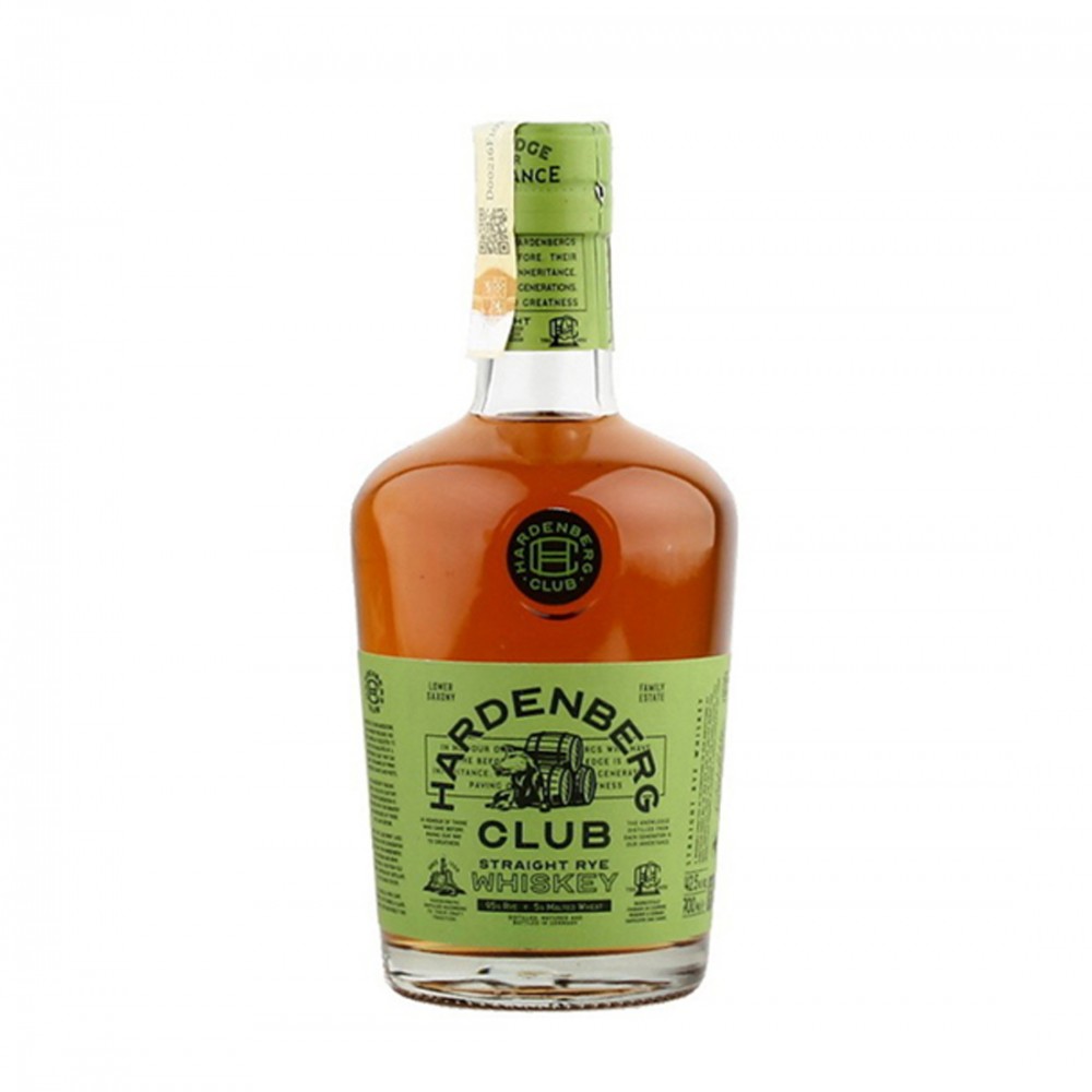 Whisky Hardenberg Club Straight Rye 0.7L 
