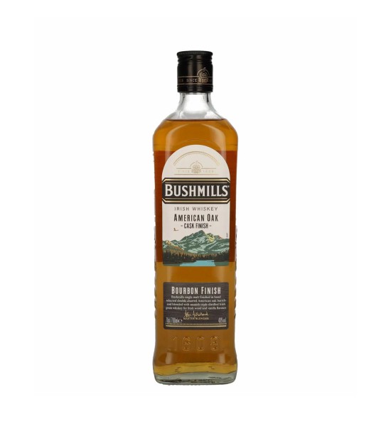 Produs - Whiskey Bushmills American Oak Bourbon Finish Irish Blend 0.70L - Wpg.ro