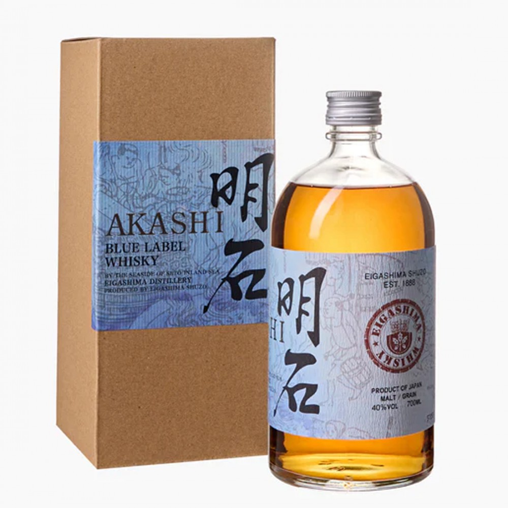 Whisky Akashi Blue Label Blended 0.7L