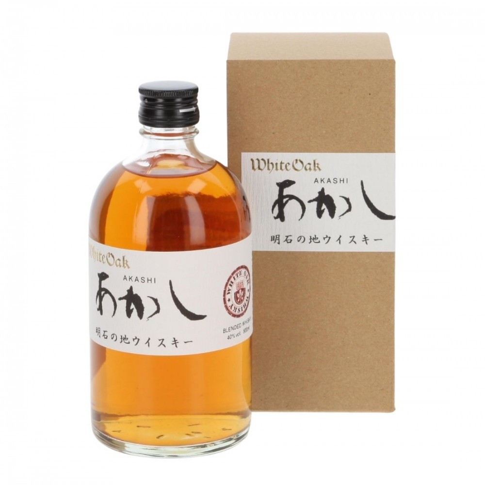 Whisky Akashi White Oak Japanese Blended 0.5L