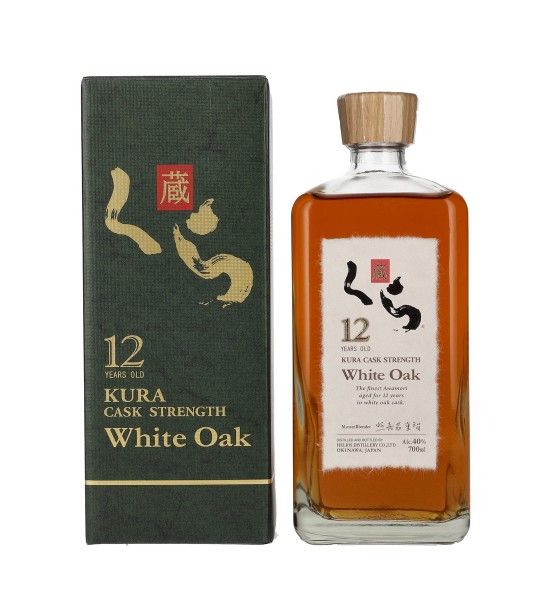 Whisky Kura Pure White Oak Japanese Single Malt 12 ani Cutie 0.7L