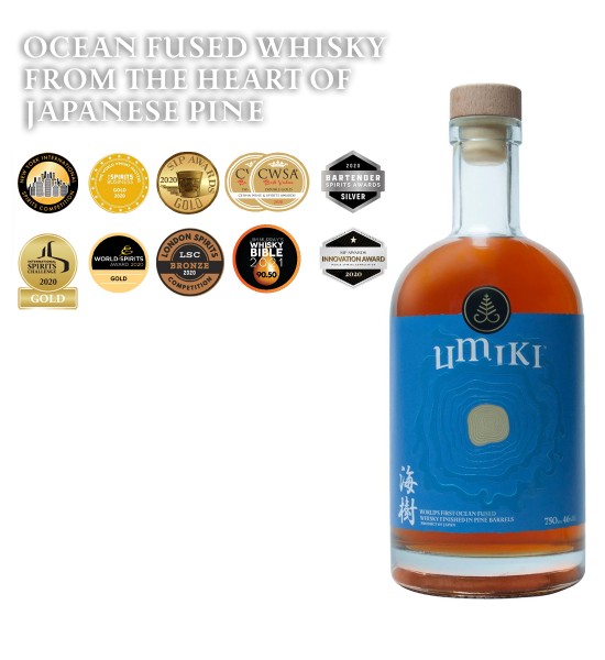 Whisky Umiki Ocean Fused Blended 0.75L