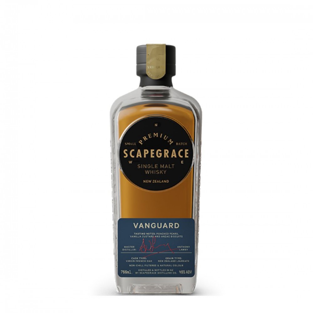 Whisky Scapegrace Vanguard New Zealand Single Malt 0.7L
