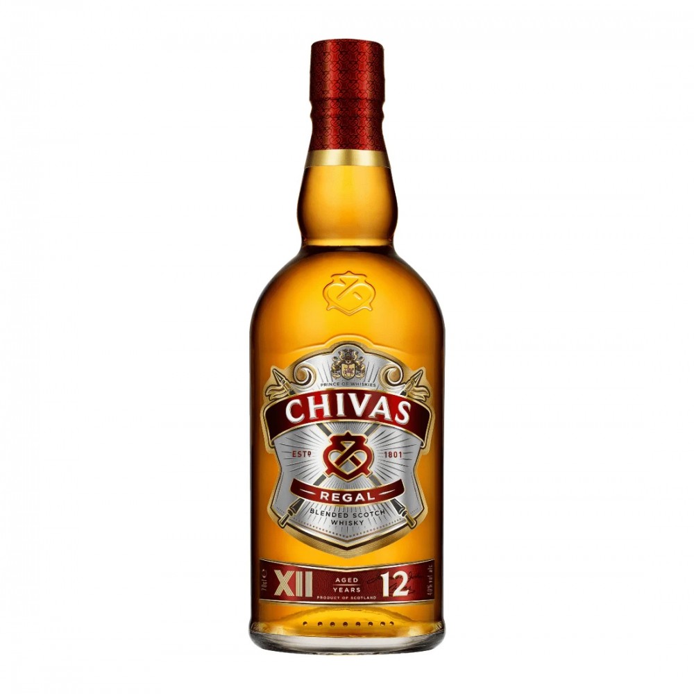 Whisky Chivas Regal 12 ani fara picurator Blended Scotch 0.7L