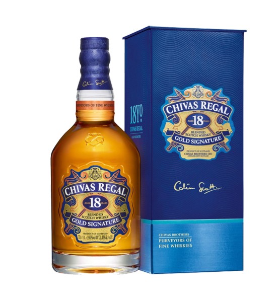 Whisky Chivas Regal Gold Signature 18 ani 1L