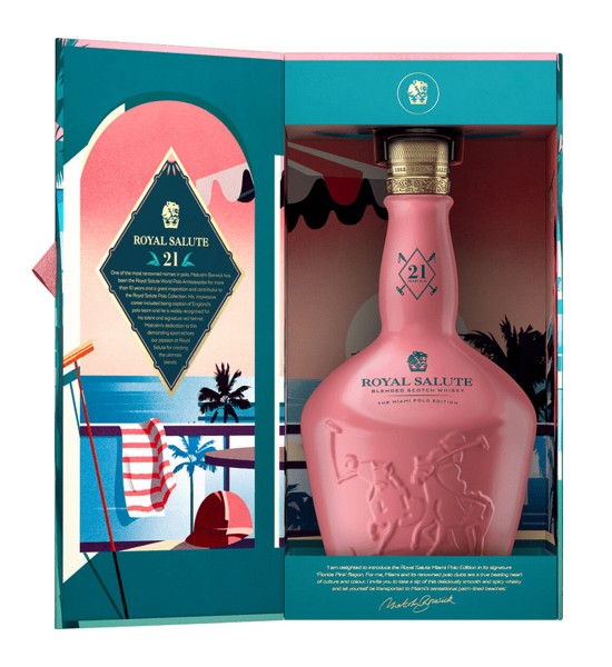 Produs - Whisky Chivas Regal Royal Salute 21 ani The Miami Polo Edition Blended Scotch 0.7L - Wpg.ro