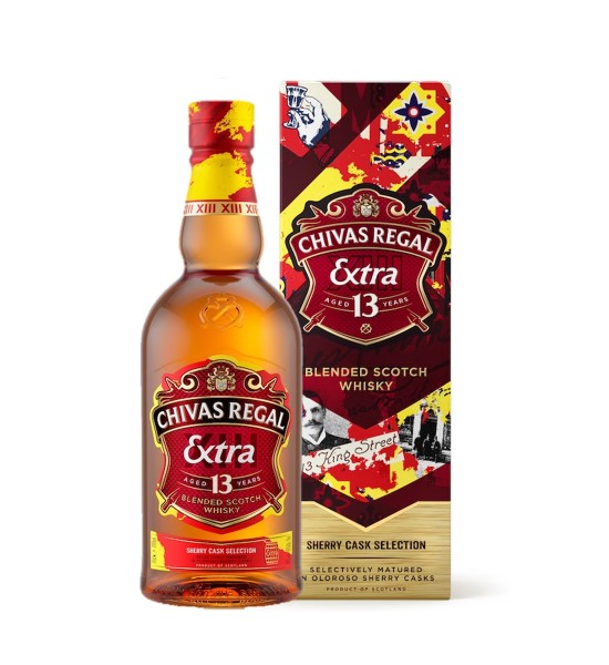 Produs - Whisky Chivas Regal 13 ani Extra Sherry Cask Selection Blended Scotch 0.7L - Wpg.ro