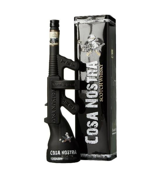 Produs - Whiskey Cosa Nostra Tommy Gun 0.70L Cutie - Wpg.ro