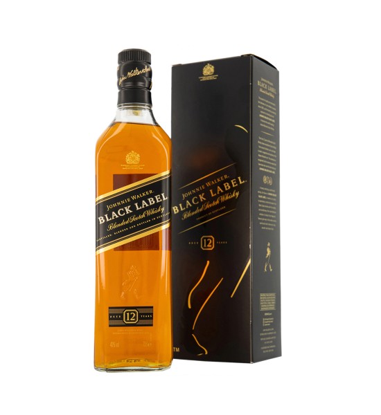Whisky Johnnie Walker Black Label 12 ani 0.7L