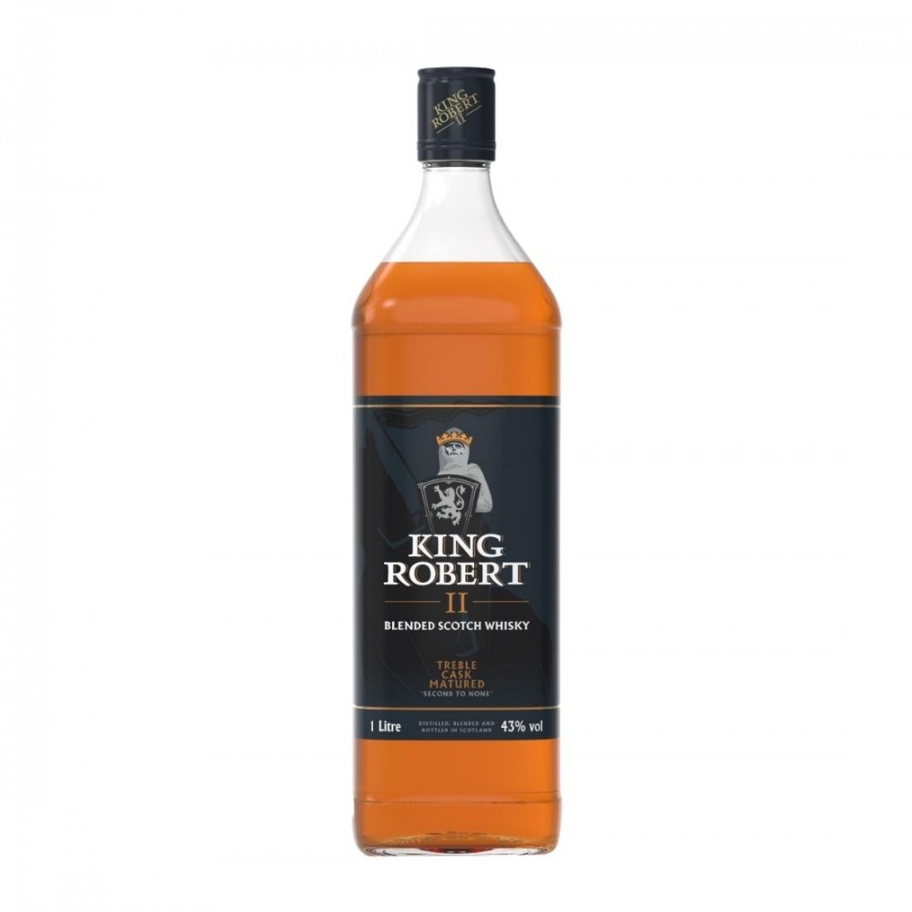 Whisky King Robert II Blended Scotch 1L Whisky King Robert II Blended Scotch 1L