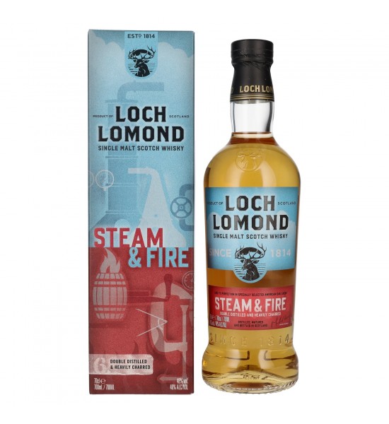 Produs - Whisky Loch Lomond Steam Fire 0.7L - Wpg.ro