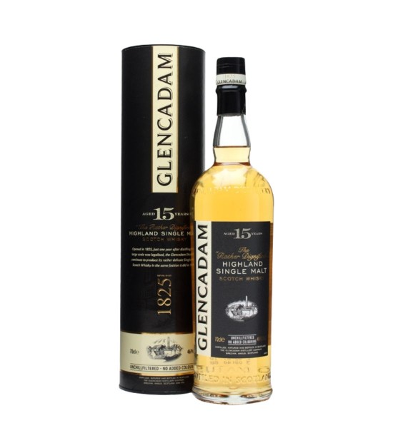 Whisky Glencadam 15 ani Highland Single Malt Scotch 0.7L