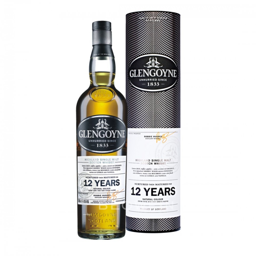 Whisky Glengoyne 12 ani Highland Single Malt Scotch 0.7L Whisky Glengoyne 12 ani Highland Single Malt Scotch 0.7L