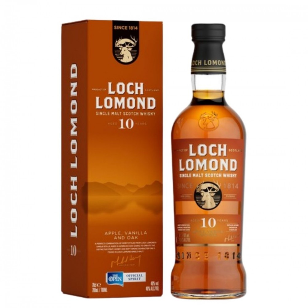 Whisky Loch Lomond 10 ani Highland Single Malt Scotch 0.7L