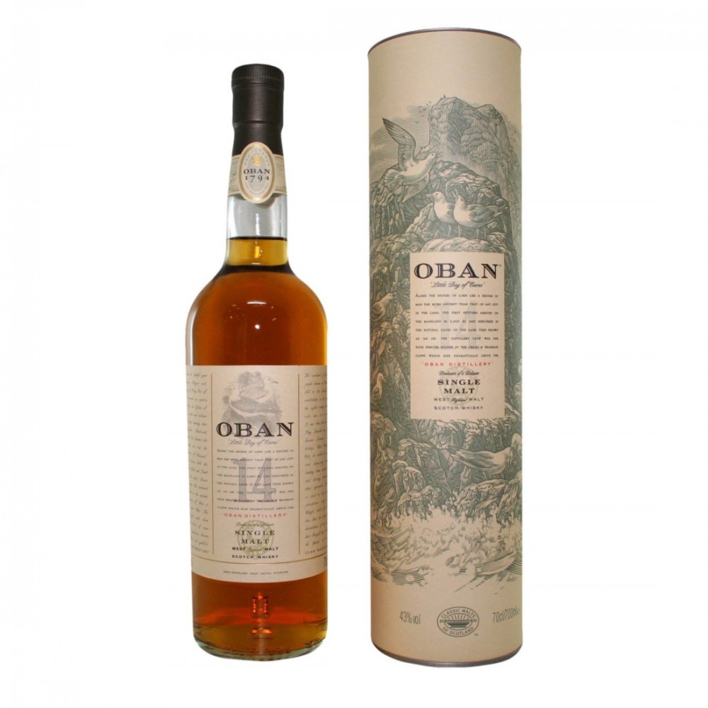 Whisky Oban 14 ani 0.7L Whisky Oban 14 ani 0.7L