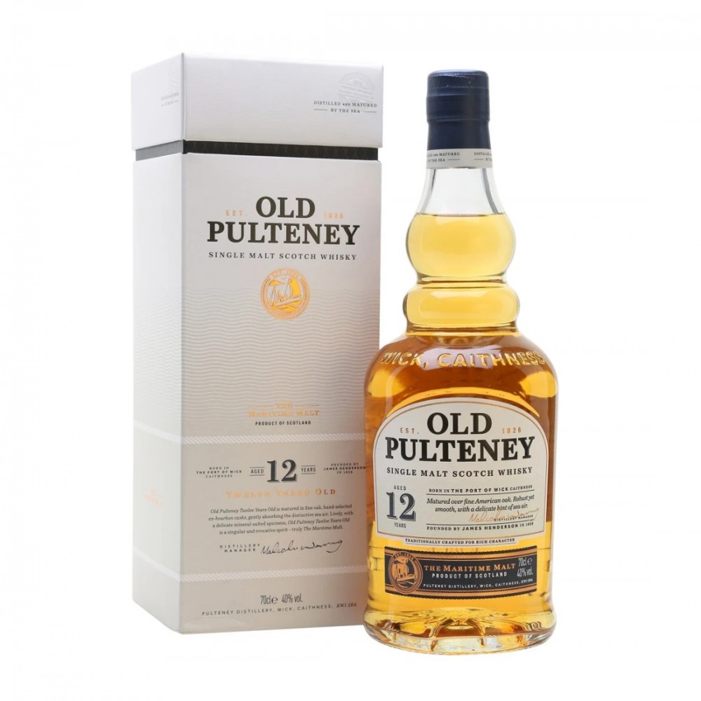 Whisky Old Pulteney 12 ani 0.7L