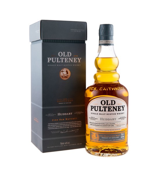 Produs - Whisky Old Pulteney Huddart Highland Scotch Whisky  0.7L Cutie - Wpg.ro