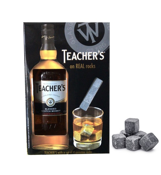 Whisky Teacher's Rocks Gift Set 0.7L