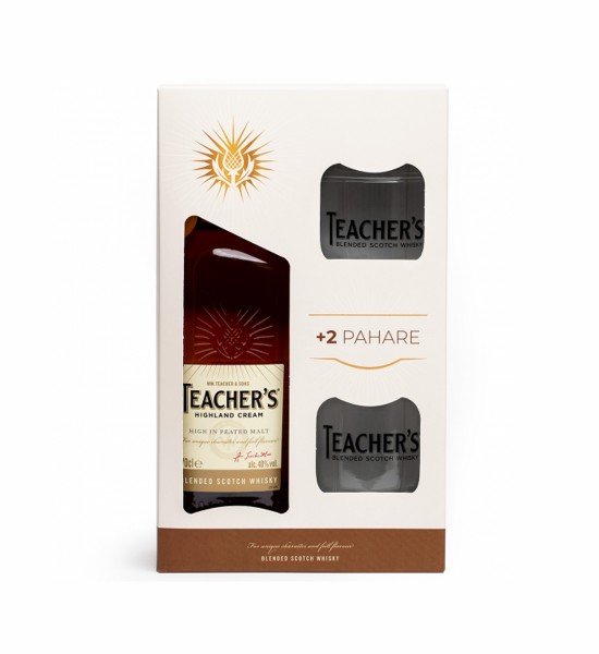 Whisky Teacher's Gift Set 0.7L