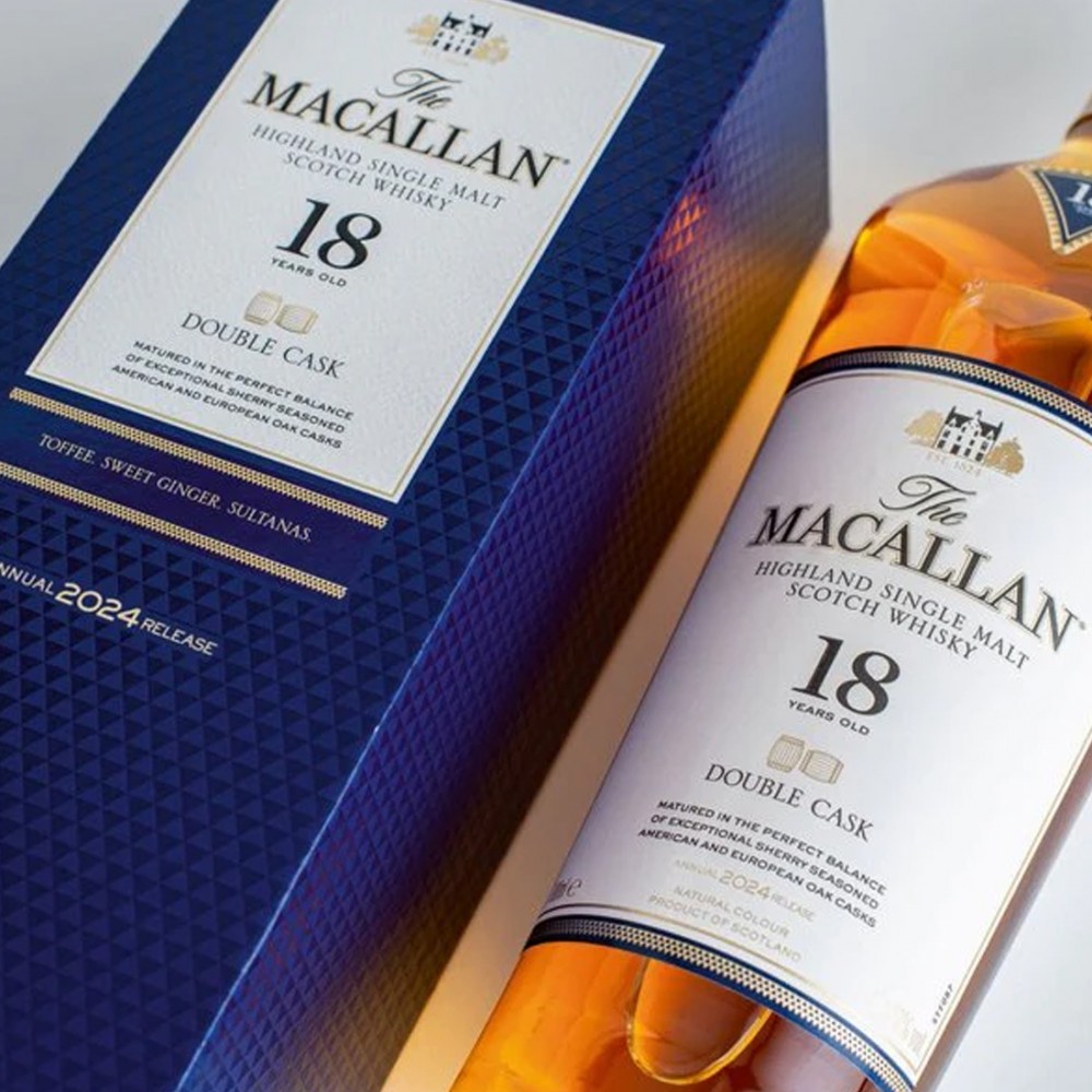 Whisky The Macallan 18 ani Double Cask 0.7L