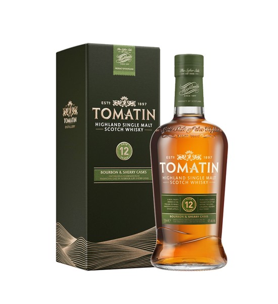 Whisky Tomatin Highland Single Malt Scotch 12 ani 0.7L