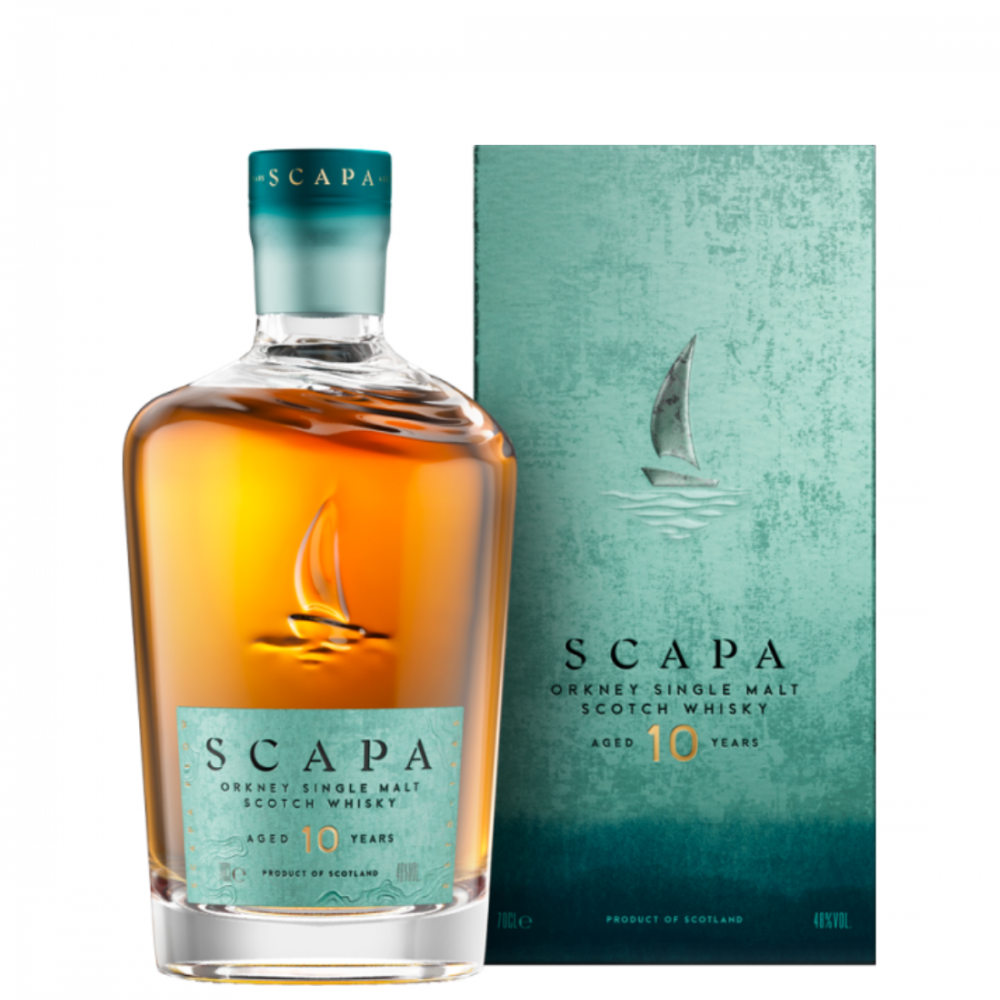 Whisky Scapa The Orcadian 10 ani Island Single Malt Scotch 0.7L Whisky Scapa The Orcadian 10 ani Island Single Malt Scotch 0.7L