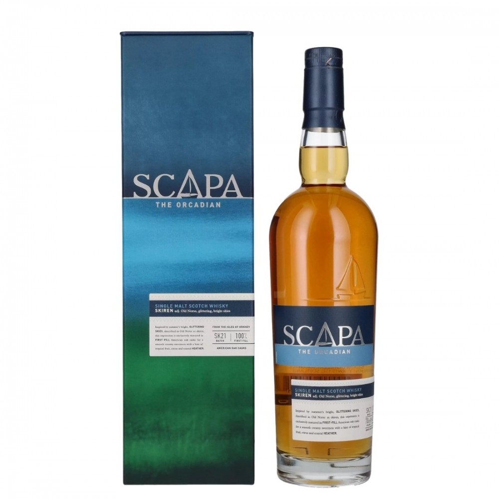 Whisky Scapa The Orcadian 10 ani Island Single Malt Scotch 0.7L Whisky Scapa The Orcadian 10 ani Island Single Malt Scotch 0.7L