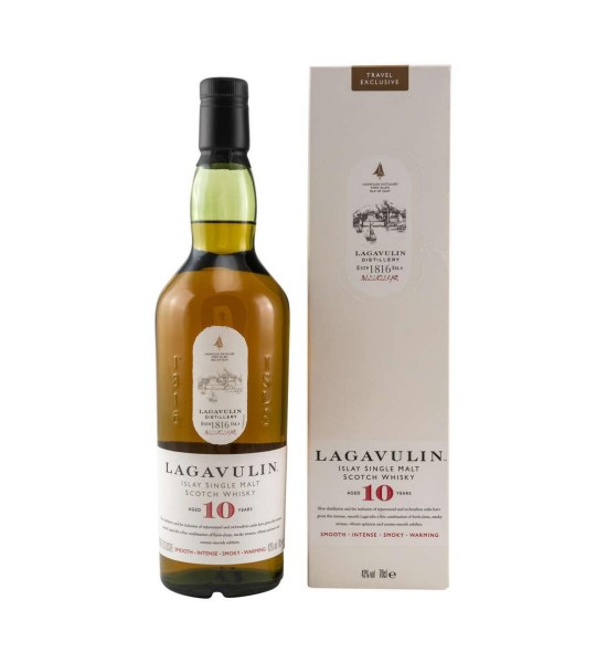 Whisky Lagavulin 10 ani 0.7L