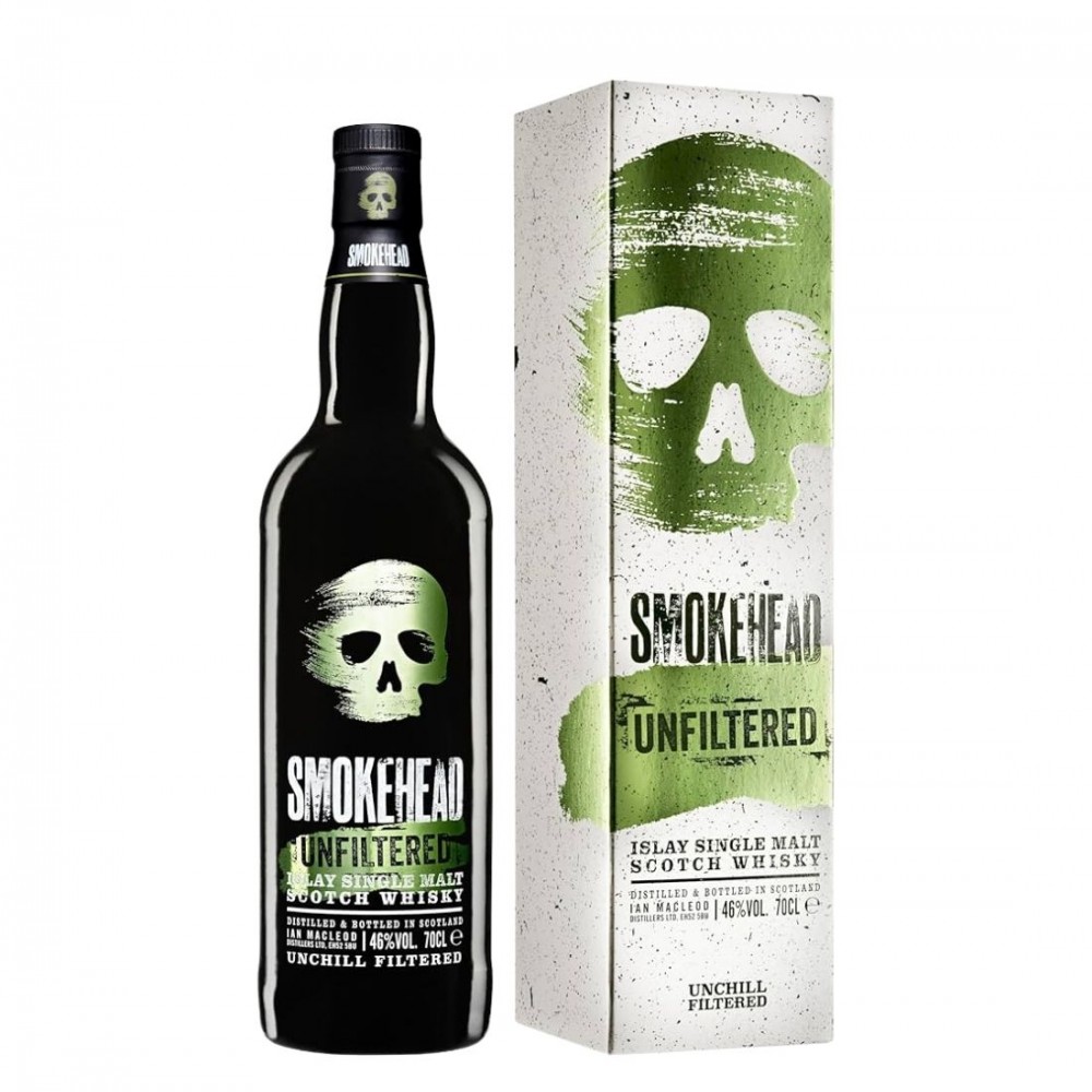 Whisky Smokehead Unfiltered Islay Single Malt Scotch 0.7L