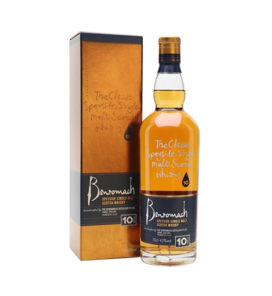 Whisky Benromach 10 ani 0.7L