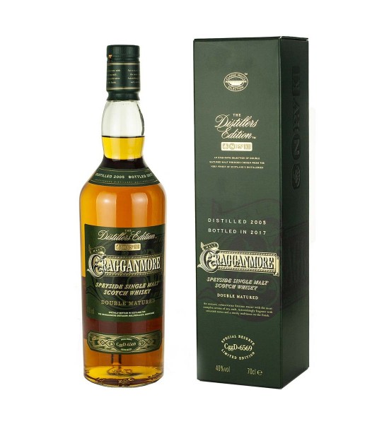 Whisky Cragganmore Distillers Edition 2005-2017 0.7L