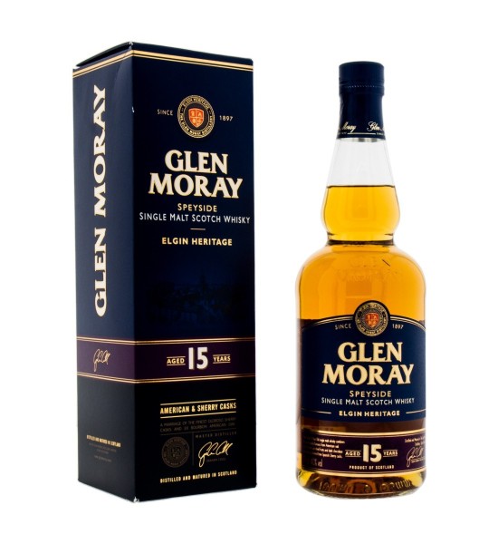 Whisky Glen Moray Elgin Heritage 15 ani 0.7L