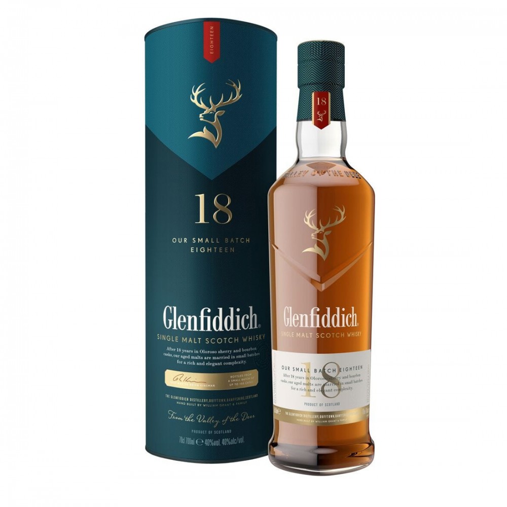 Glenfiddich Our Small Batch 18 ani 0.7L Glenfiddich Our Small Batch 18 ani 0.7L