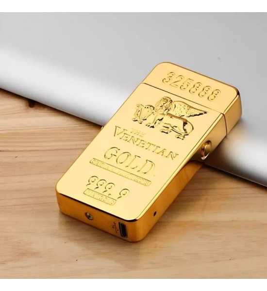 Produs - Bricheta The Venetian Gold Electrica USB - Wpg.ro